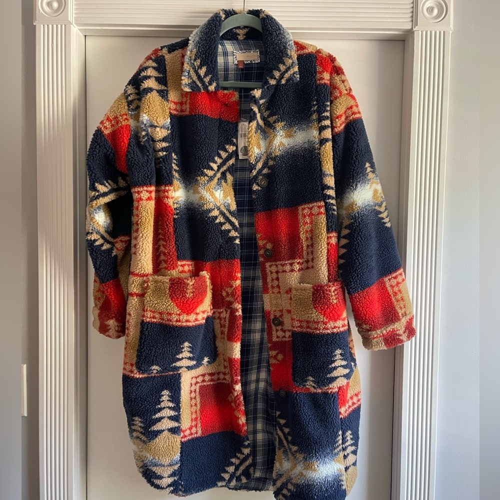 Anthropologie Pilcro Sherpa Jacket Small NWT
